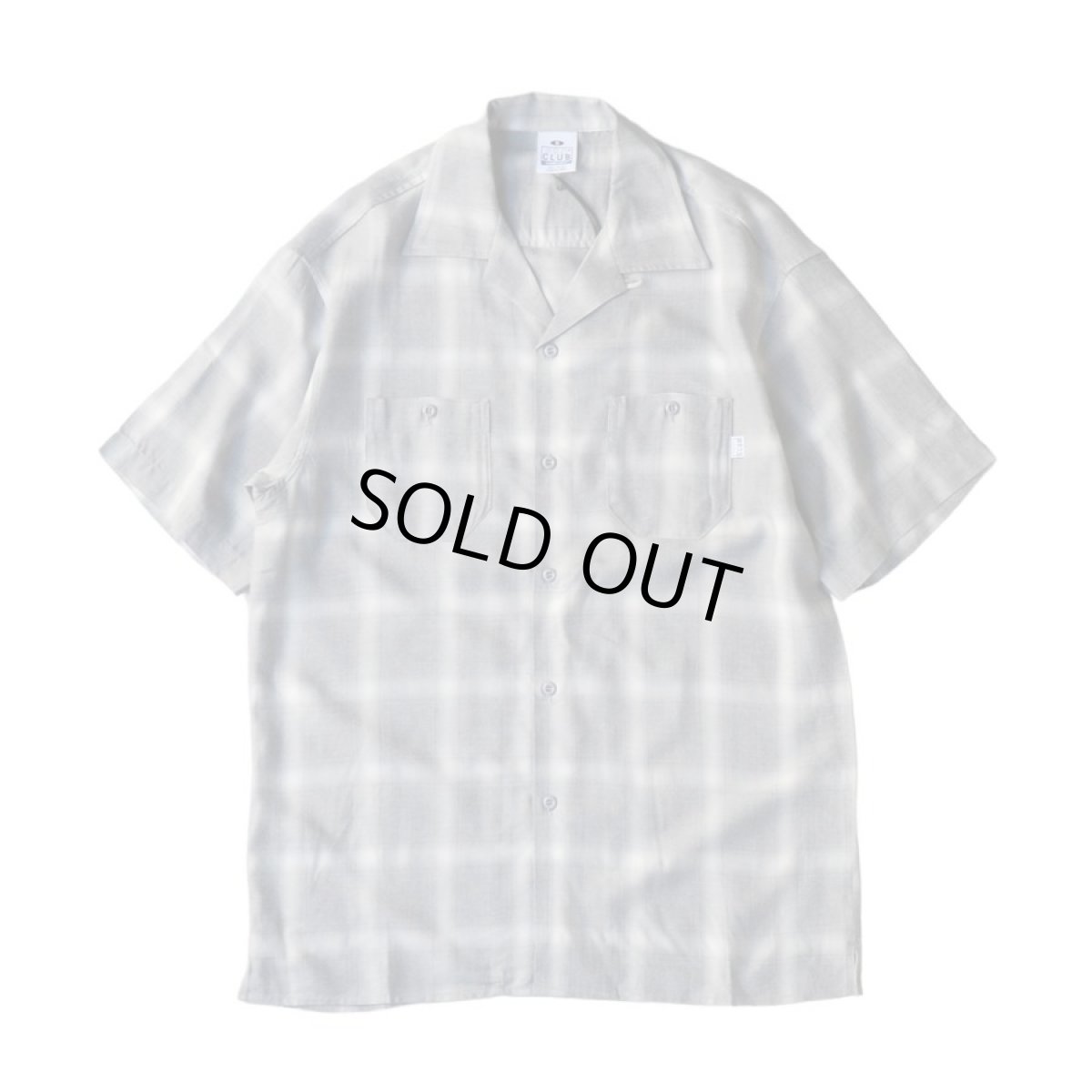 画像1: PRO CLUB Comfort Ombre Checker S/S Shirts - Heather Grey / プロクラブ オンブレチェック シャツ (1)