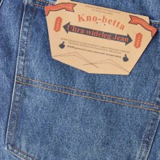 画像6: Kno-betta #620 Ultra Wide Leg Jean - Medium Blue (6)