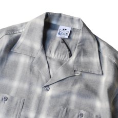 画像2: PRO CLUB Comfort Ombre Checker S/S Shirts - Heather Grey (2)