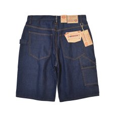 画像1: Kno-betta #999 Baggy Denim Painter Shorts - Raw Indigo (1)