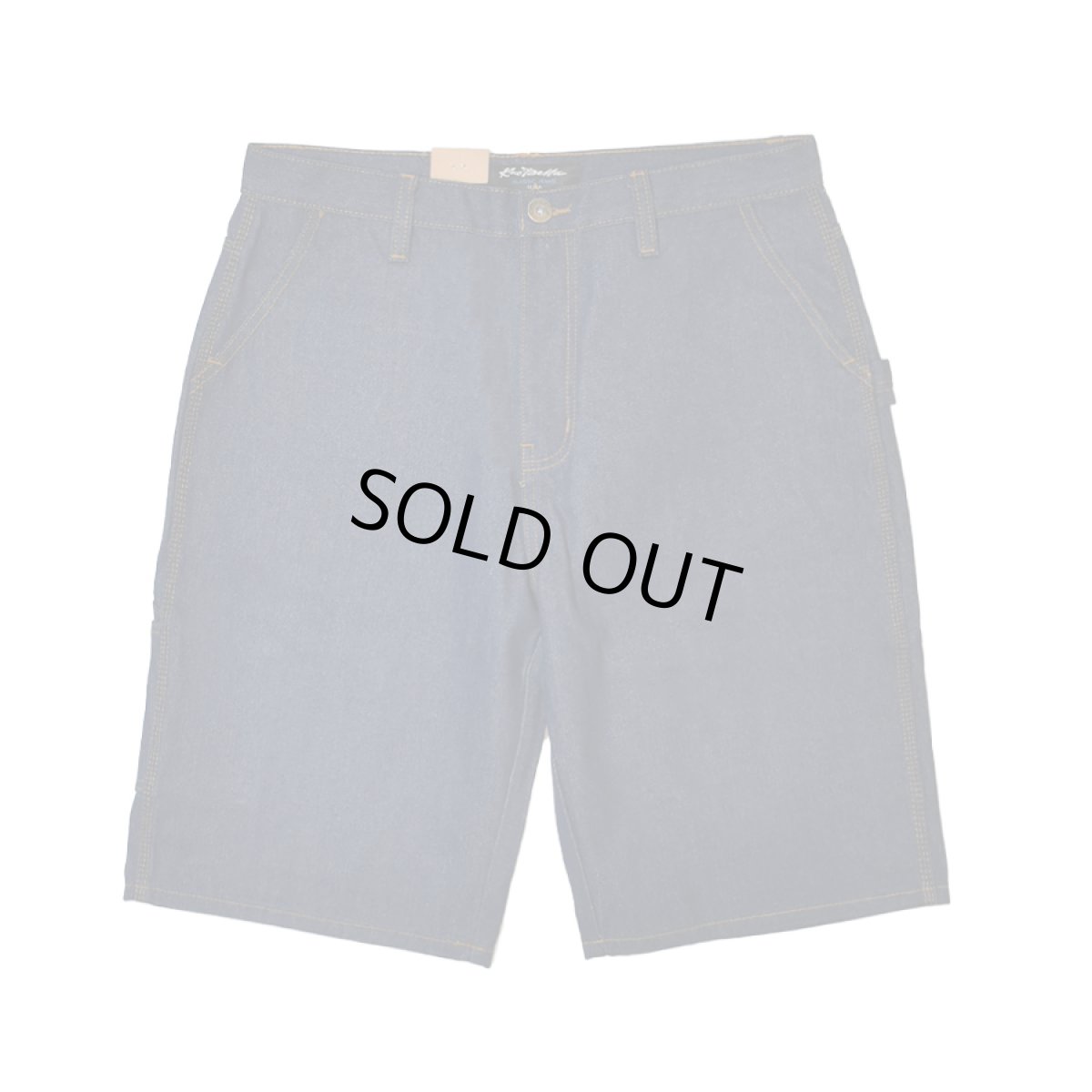 画像2: Kno-betta #999 Baggy Denim Painter Shorts - Raw Indigo (2)