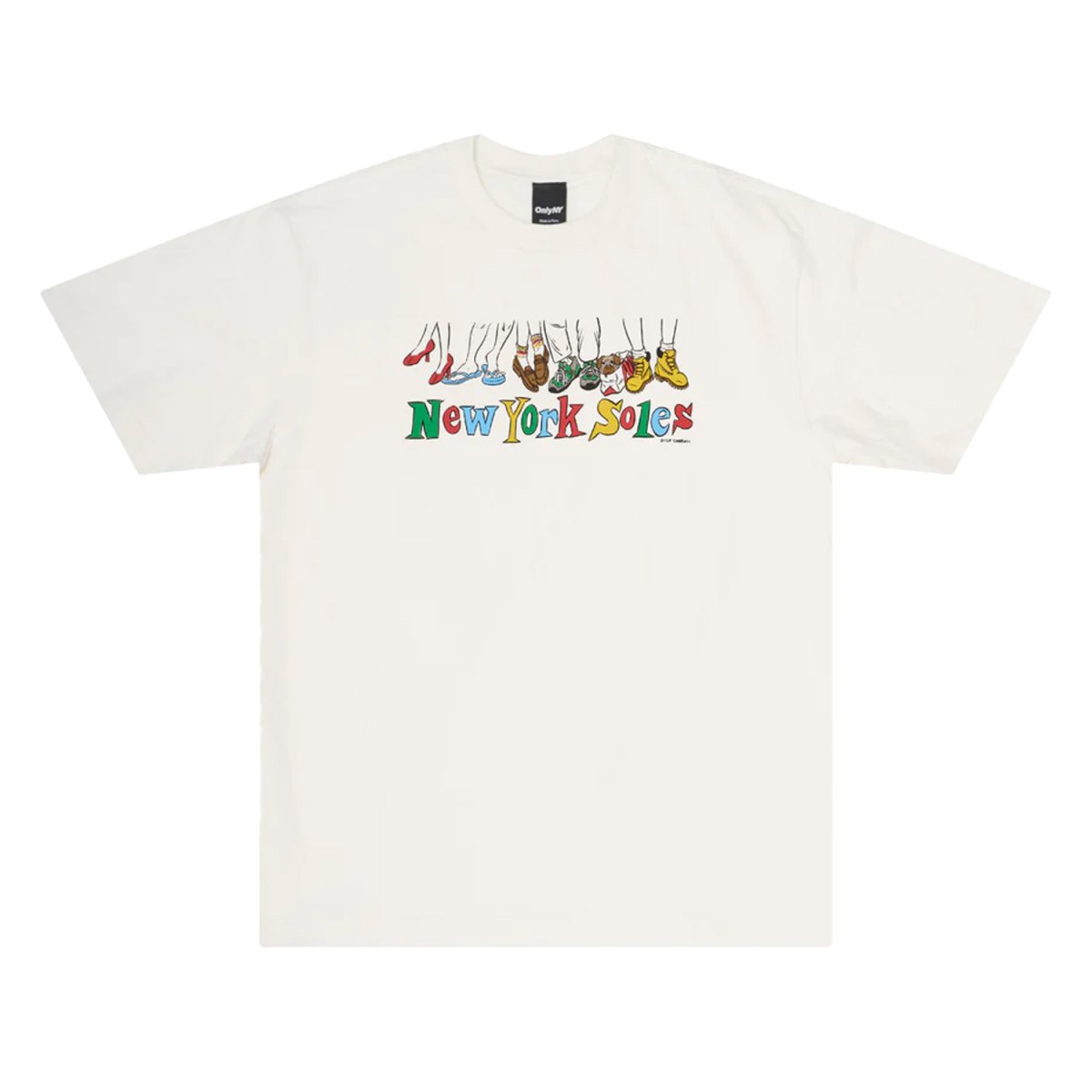 画像1: ONLY NY New York Soles Tee - Natural (1)