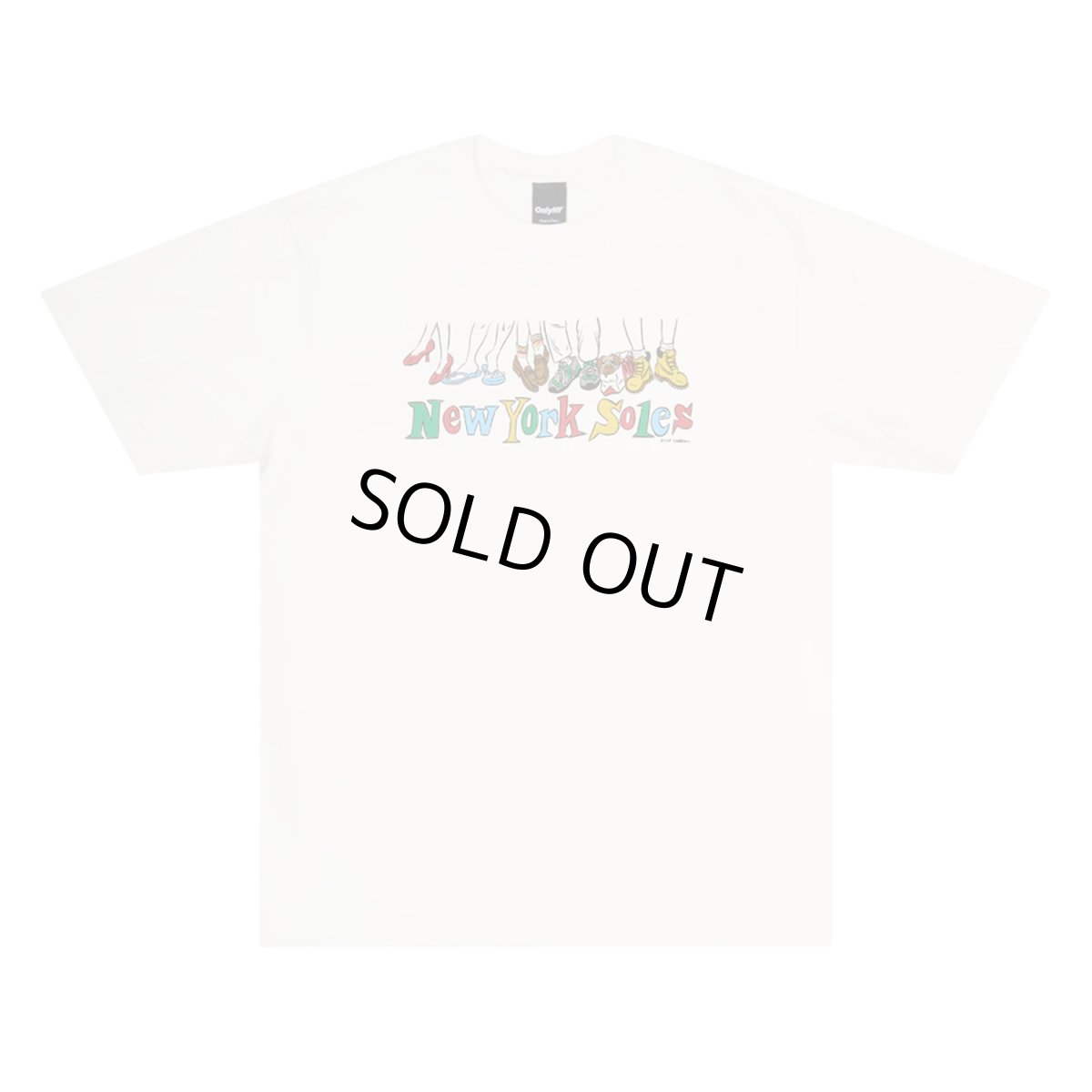 画像1: ONLY NY New York Soles Tee - Natural (1)
