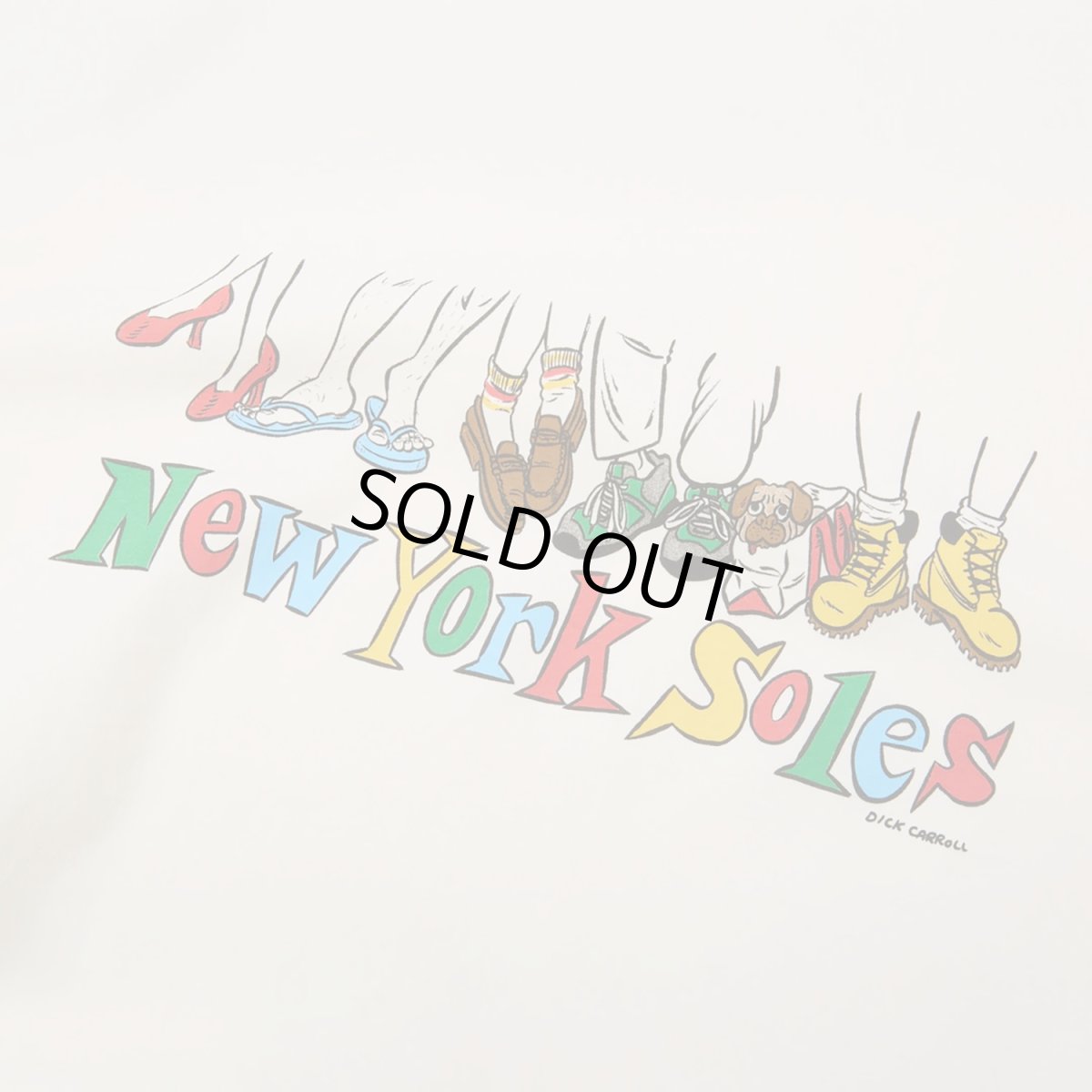 画像2: ONLY NY New York Soles Tee - Natural (2)