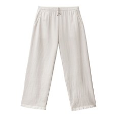 画像1: Los Angeles Apparel 8.5oz Heavy Jersey Wide Garment Dyed Casual Pants - Off White (1)