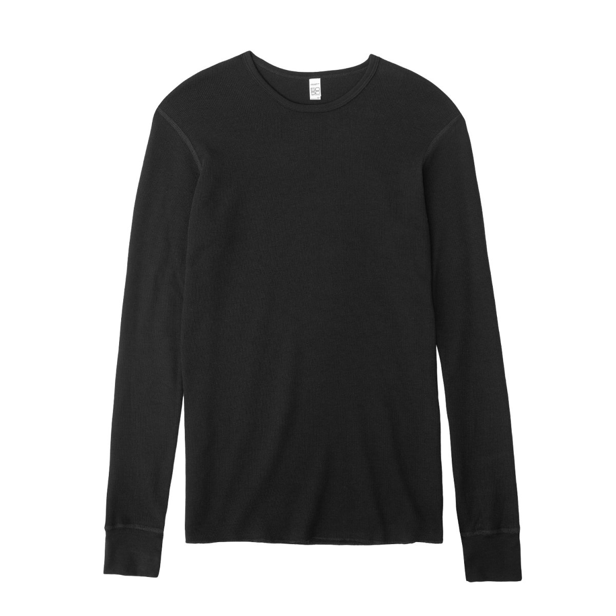画像2: Los Angeles Apparel Poly-Cotton Thermal L/S Crewneck (2)