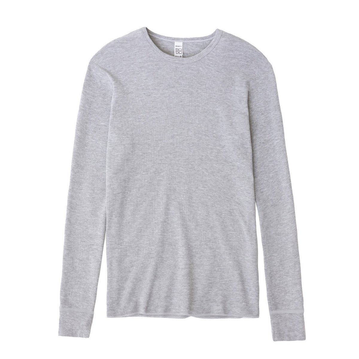 画像3: Los Angeles Apparel Poly-Cotton Thermal L/S Crewneck (3)