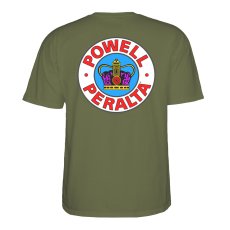 画像2: Powell Peralta Supreme Tee - Military Green (2)