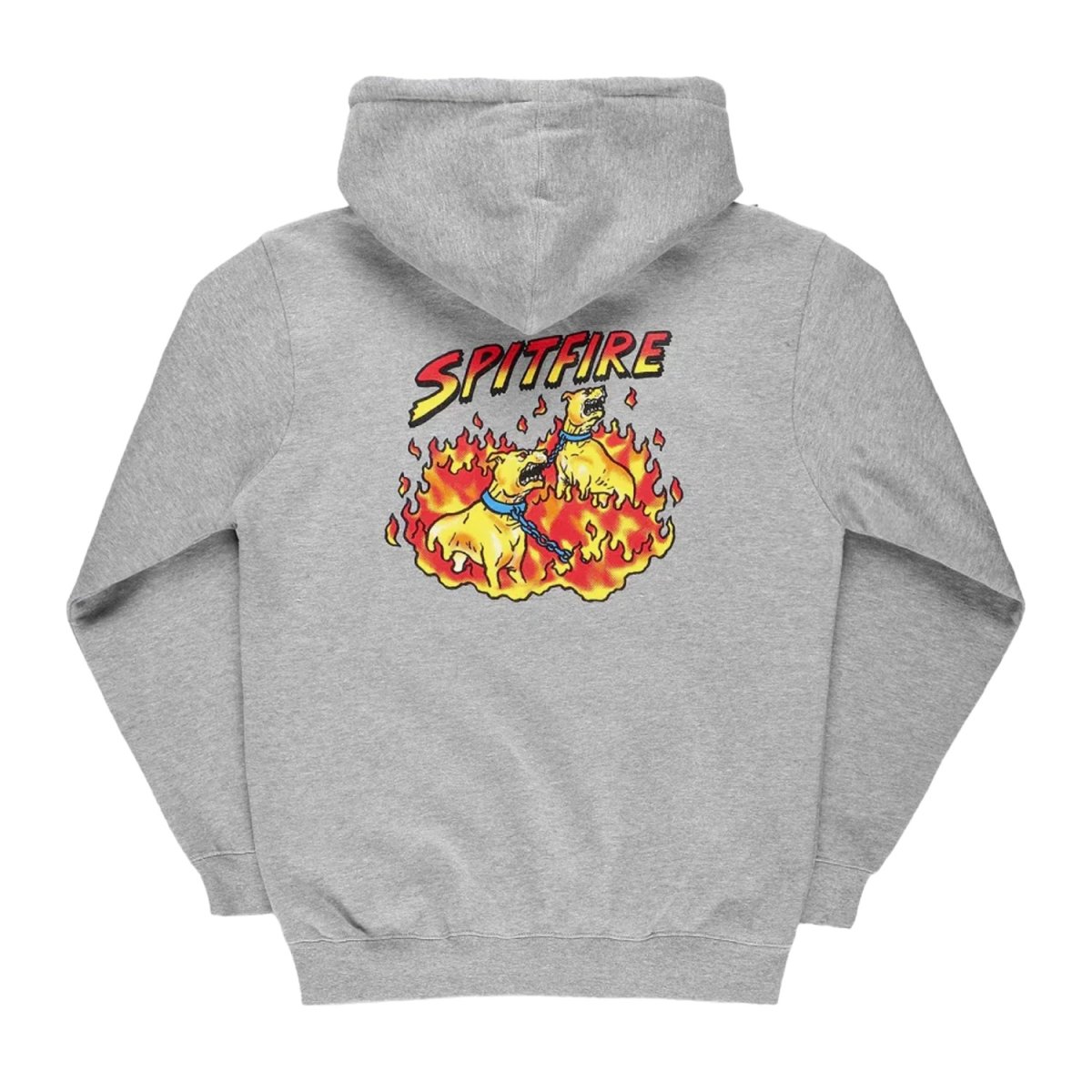 画像1: SPITFIRE Hell Hounds II Pullover Hoodie - Heather Grey (1)