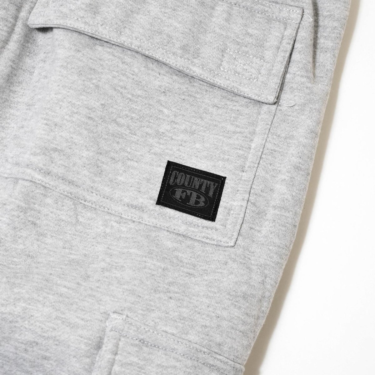 画像4: FB County Fleece Cargo Shorts - Grey (4)