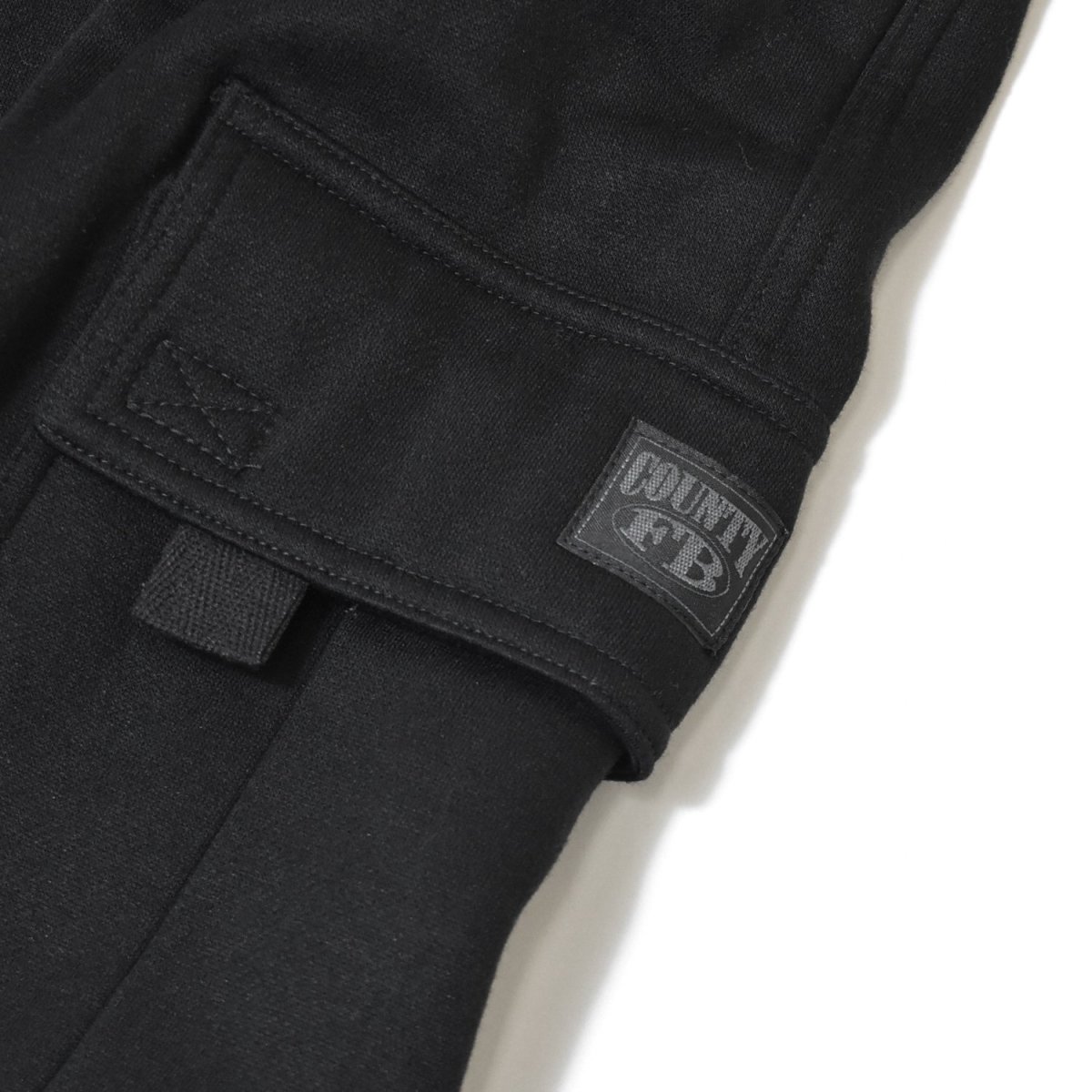 画像4: FB County Fleece Cargo Shorts - Black (4)