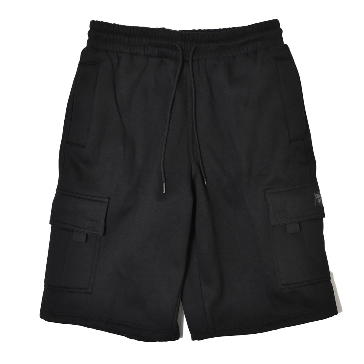 画像1: FB County Fleece Cargo Shorts - Black (1)