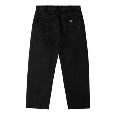 画像2: OBEY Bigwig Baggy Denim - Washed Black (2)
