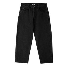 画像1: OBEY Bigwig Baggy Denim - Washed Black (1)