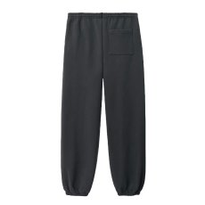 画像2: Los Angeles Apparel 14oz Garment Dye Heavy Fleece Sweat Pants - Off Black (2)
