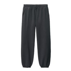画像1: Los Angeles Apparel 14oz Garment Dye Heavy Fleece Sweat Pants - Off Black (1)