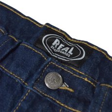 画像3: REAL Skateboards Street Cleaner Denim Shorts - Dark Wash (3)