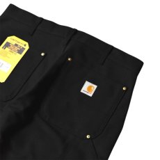 画像5: Carhartt USA B01 Double Front Work Dungaree - Black (5)