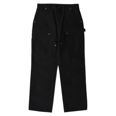 画像2: Carhartt USA B01 Double Front Work Dungaree - Black (2)