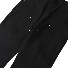 画像4: Carhartt USA B01 Double Front Work Dungaree - Black (4)