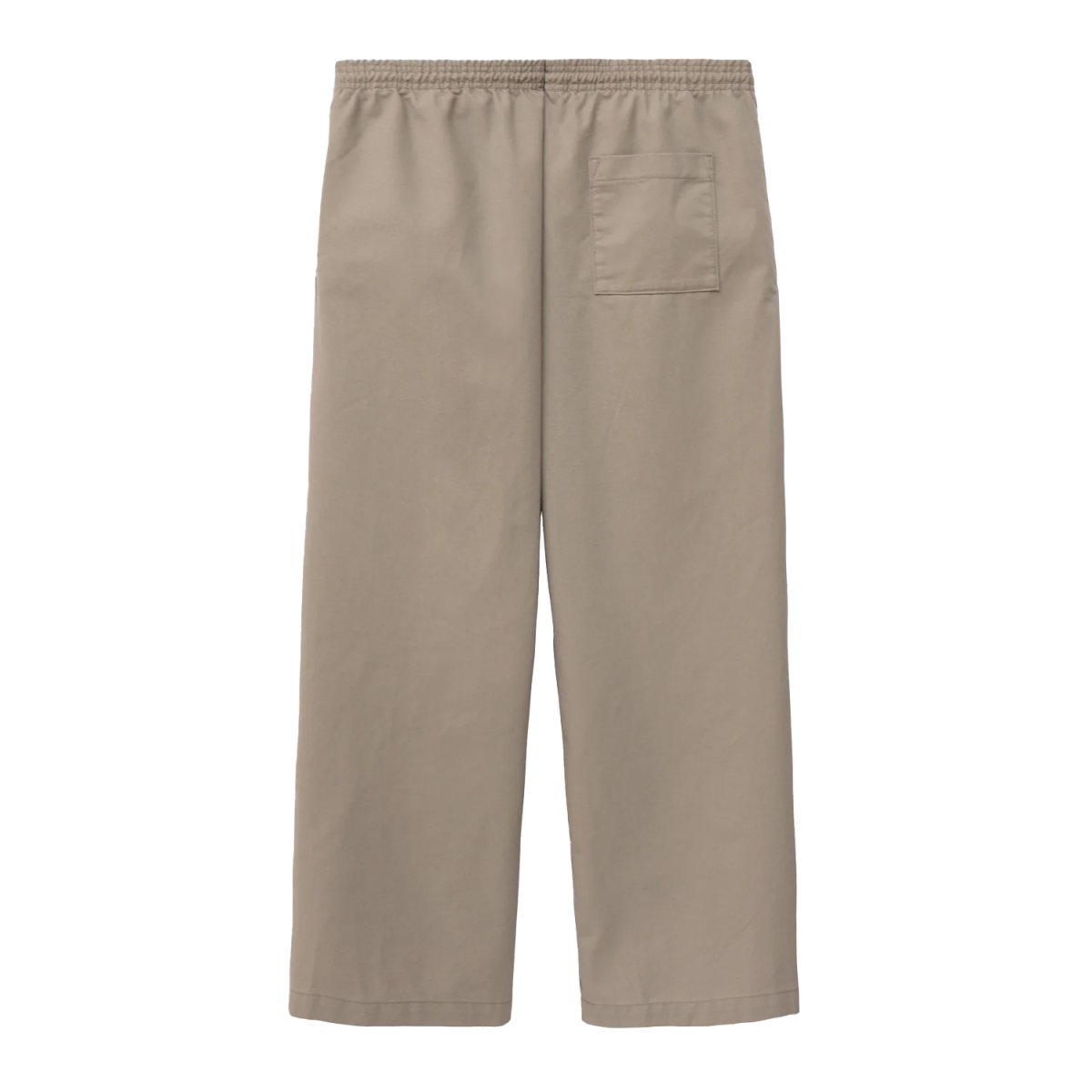 画像2: Los Angeles Apparel Poly Cotton Wide Leg Prisoner Pants - Khaki (2)