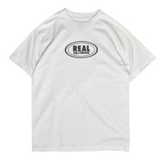 画像1: REAL Skateboards Roll Forever Tee - White (1)