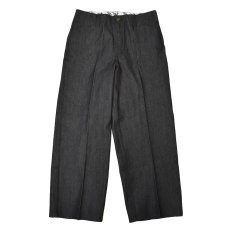 画像2: Ben Davis Gorilla Cut Pants - Black Denim (2)