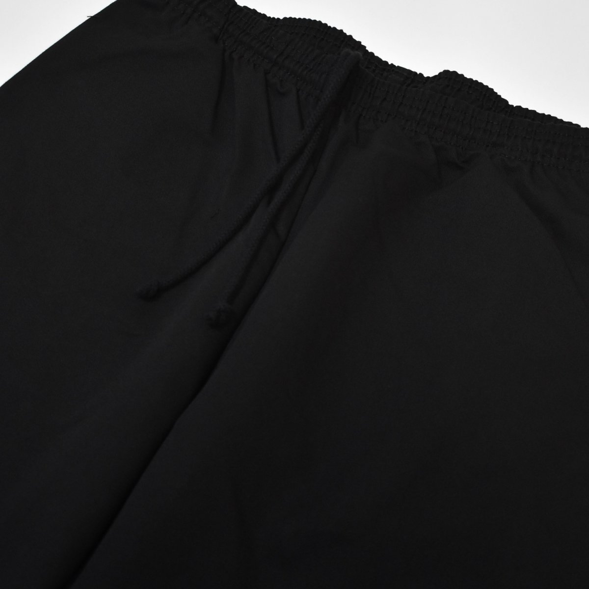 画像3: Los Angeles Apparel Poly Cotton Wide Leg Prisoner Pants - Black (3)