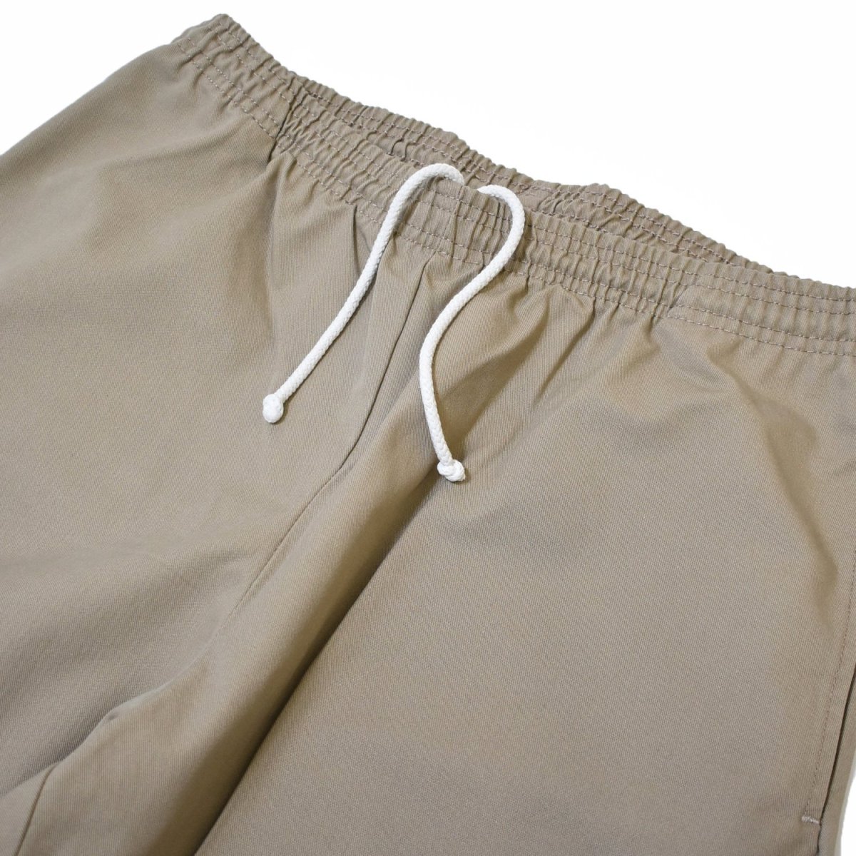 画像3: Los Angeles Apparel Poly Cotton Wide Leg Prisoner Pants - Khaki (3)