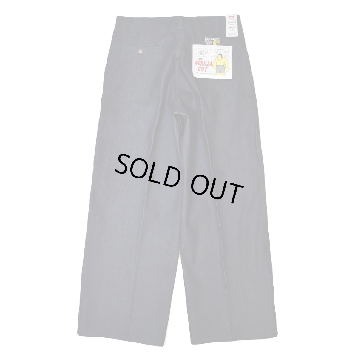 画像1: Ben Davis Gorilla Cut Pants - Indigo Denim (1)