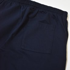 画像4: Los Angeles Apparel Poly Cotton Wide Leg Prisoner Pants - Navy (4)