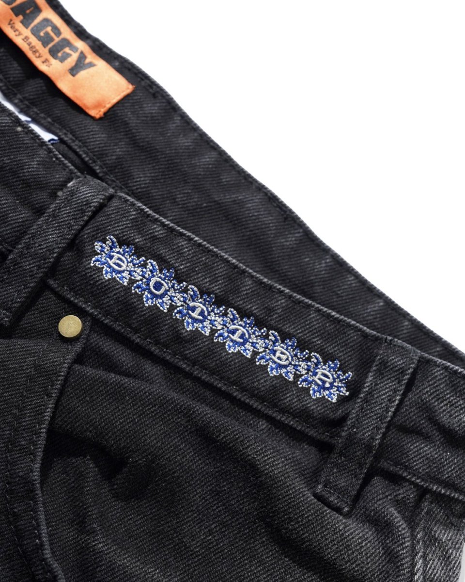 画像6: Butter Goods Bronco Denim Jeans - Washed Black (6)