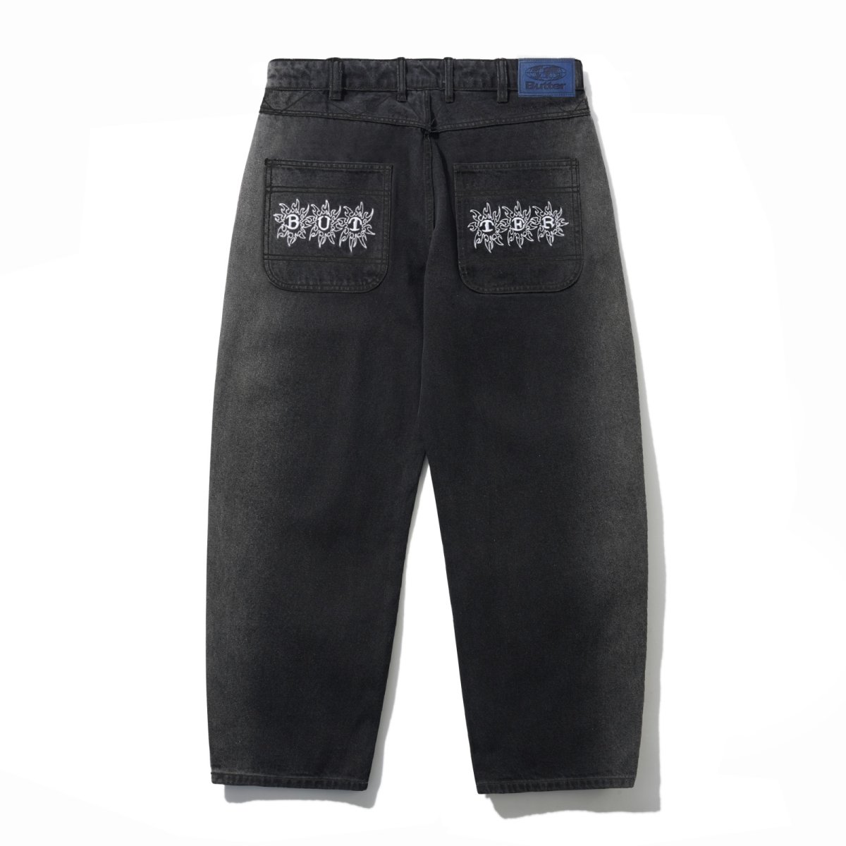 画像2: Butter Goods Bronco Denim Jeans - Washed Black (2)