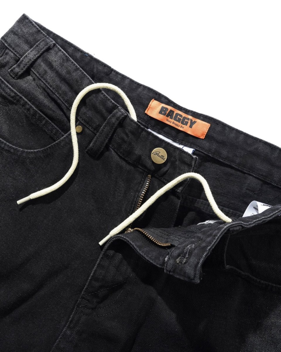 画像5: Butter Goods Bronco Denim Jeans - Washed Black (5)