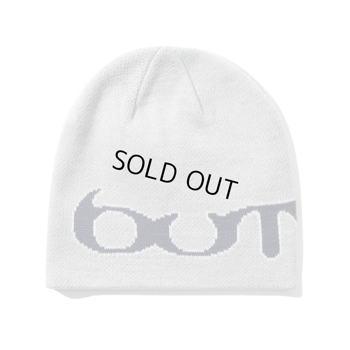 画像1: Butter Goods Witness Skully Beanie - Grey (1)