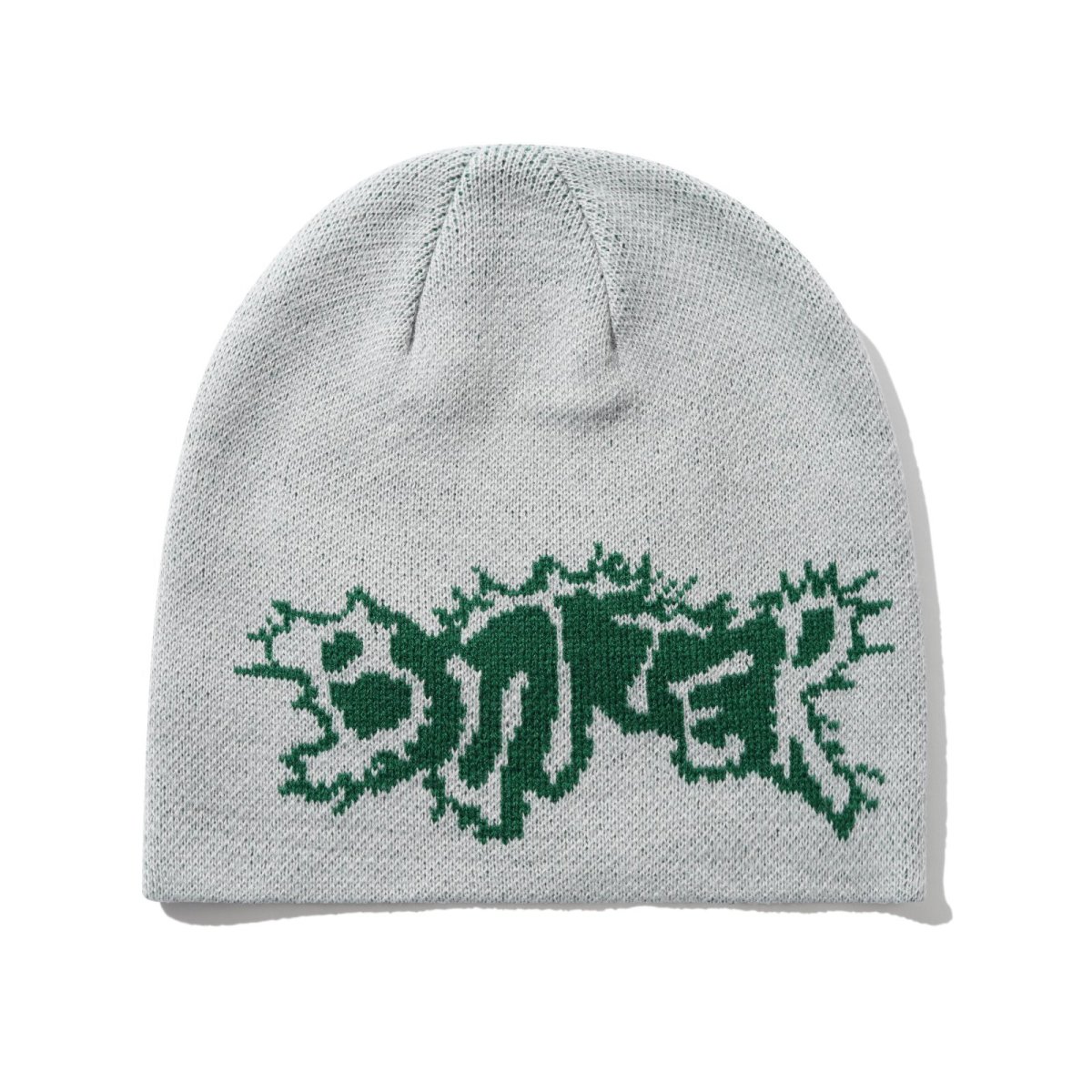 画像1: Butter Goods Eruption Skully Beanie - Grey (1)