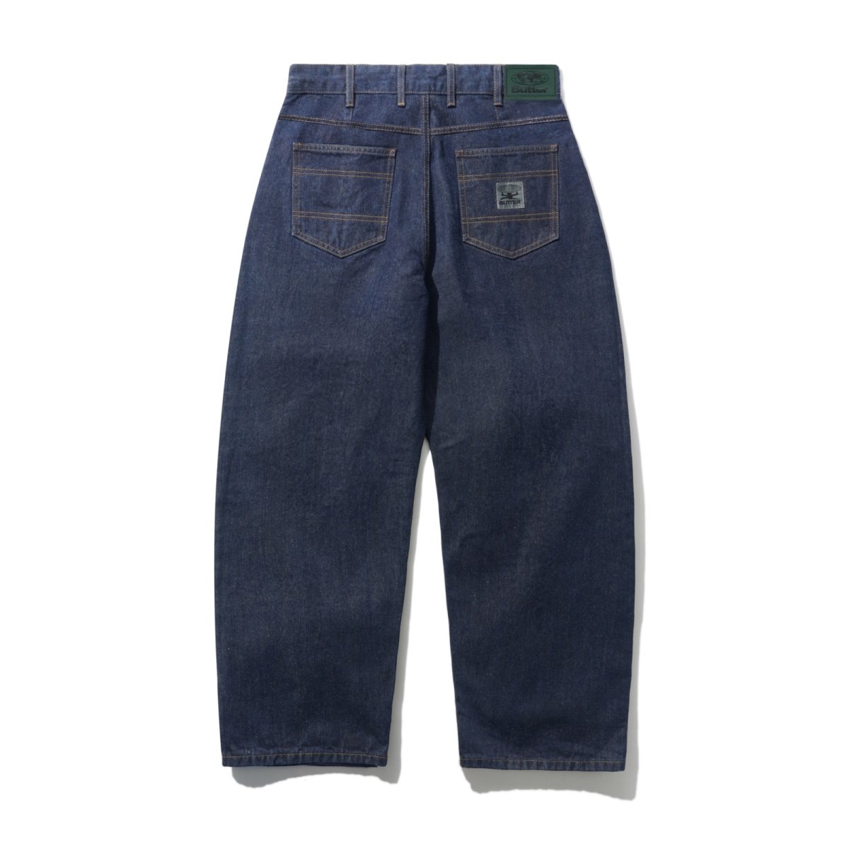 画像2: Butter Goods Wide Cut Denim Jeans - Selvedge Blue (2)