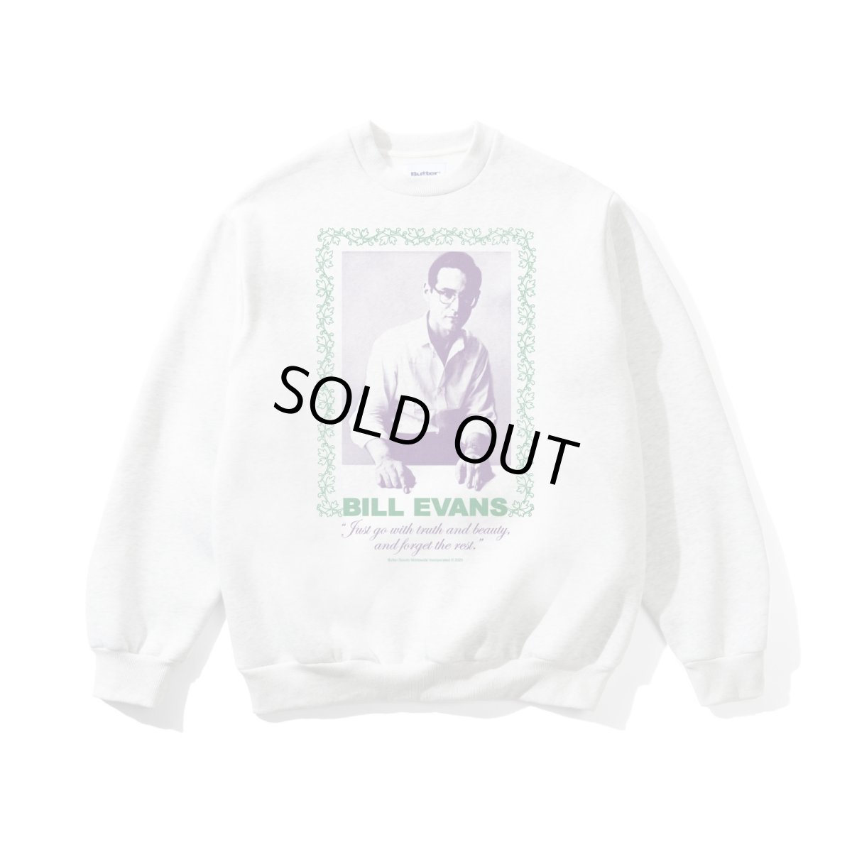 画像1: Butter Goods Truth and Beauty Crewneck - Ash (1)