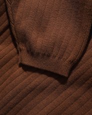 画像3: Butter Goods Crest Knit Sweater - Brown (3)