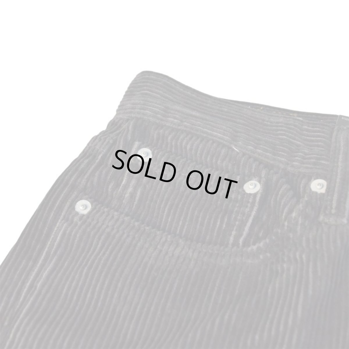 画像3: Levi's 578-0043 Baggy Corduroy Pants - Black (3)
