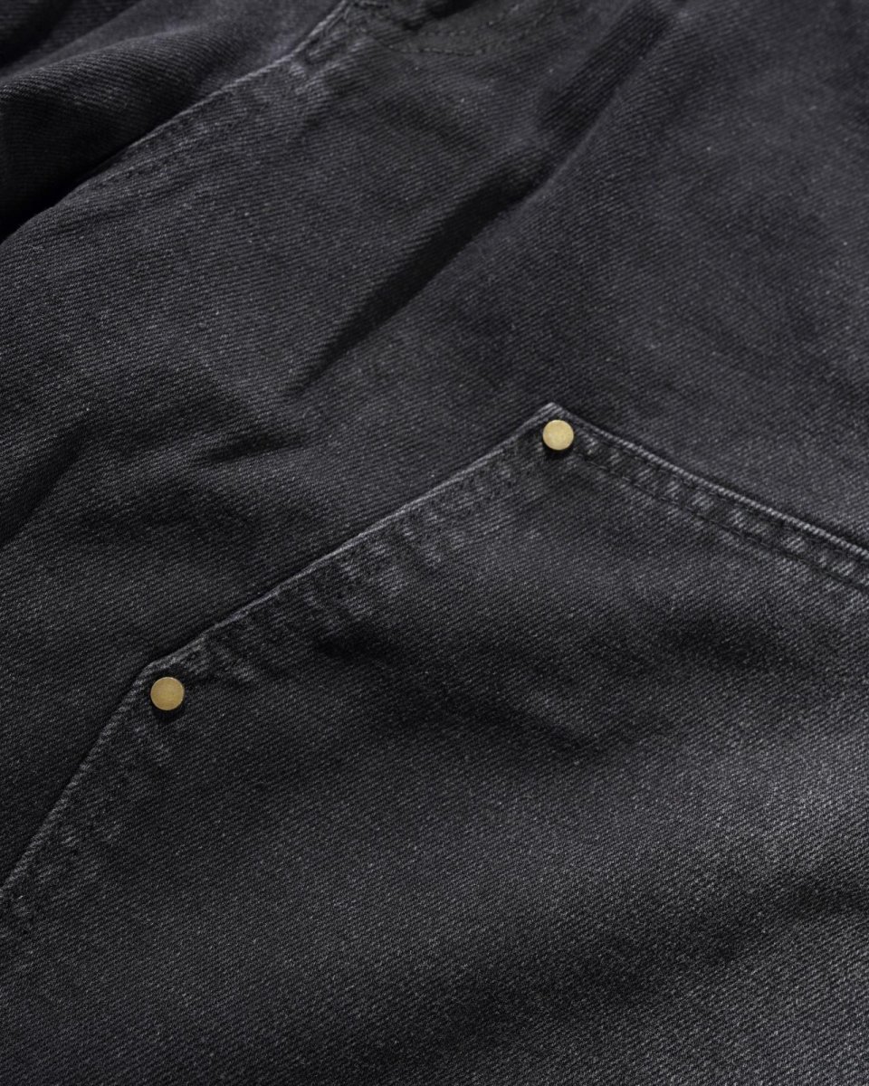 画像7: Butter Goods Bronco Denim Jeans - Washed Black (7)