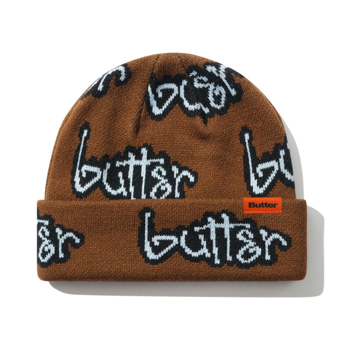 画像1: Butter Goods Connection Beanie - Chocolate (1)
