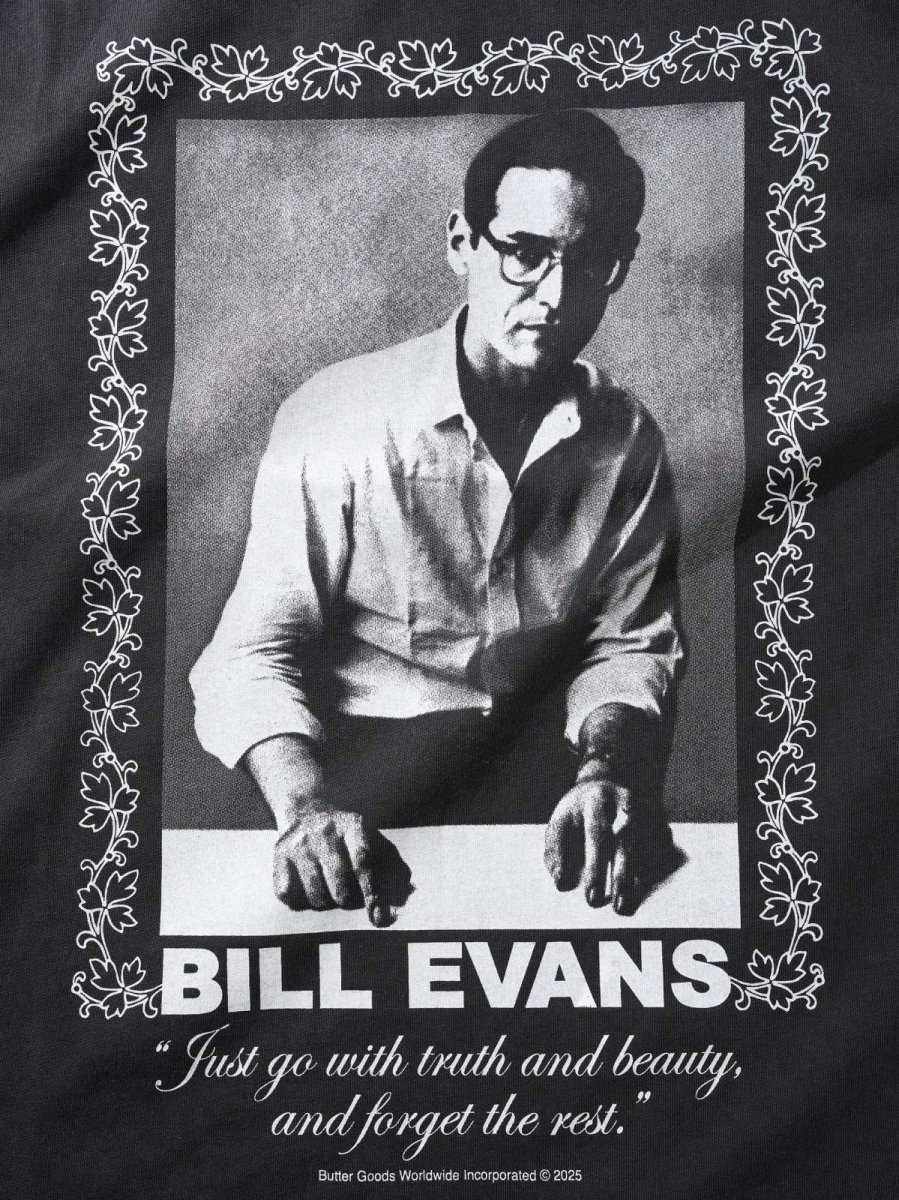 画像2: Butter Goods Truth and Beauty Crewneck - Washed Black (2)