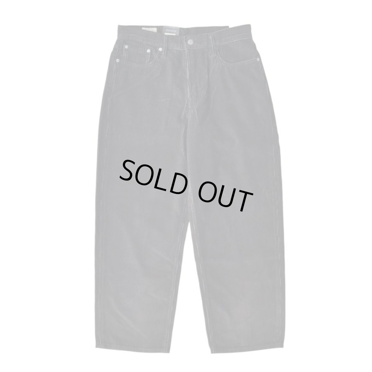 画像1: Levi's 578-0043 Baggy Corduroy Pants - Black (1)