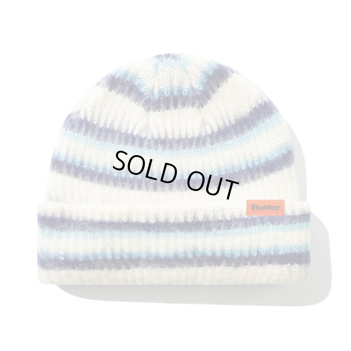 画像1: Butter Goods Swipe Beanie - Cream (1)