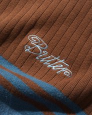 画像2: Butter Goods Crest Knit Sweater - Brown (2)