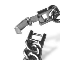 画像3: Cuban Link Chain Bracelet - Silver (3)