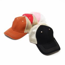 画像1: Cobra Caps 6panel Washed Twill Front Soft Mesh Cap (1)