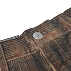 画像4: Levi's 578-0033 Baggy Plaid Corduroy Pants- Brown (4)