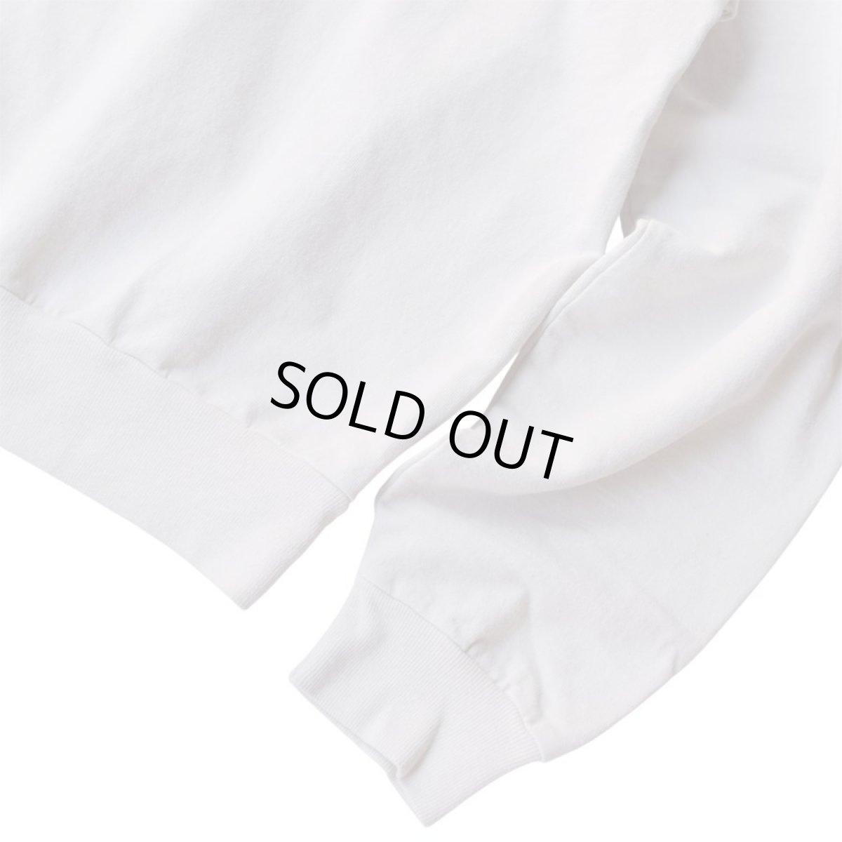 画像3: Los Angeles Apparel L/S Garment Dye French Terry Pullover - Cement (3)